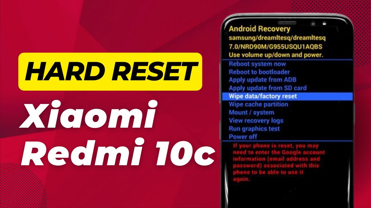 Xiaomi Redmi 10c Hard Reset Pattern Unlock (Quick & Xiaomi Redmi 10c Hard Reset Pattern Unlock (Quick &