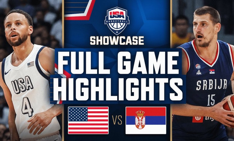 USA vs SERBIA | USAB SHOWCASE | FULL GAME HIGHLIGHTS | USA vs SERBIA | USAB SHOWCASE | FULL GAME HIGHLIGHTS |
