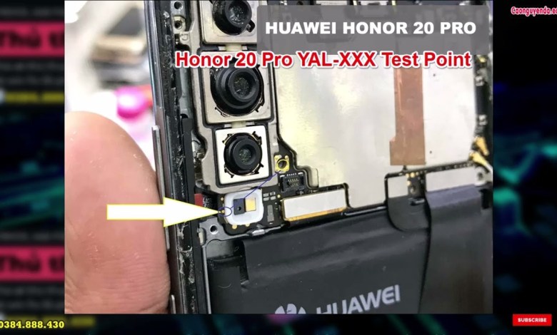 Honor 20 Pro YAL-XXX Test Point Honor 20 Pro YAL-XXX Test Point
