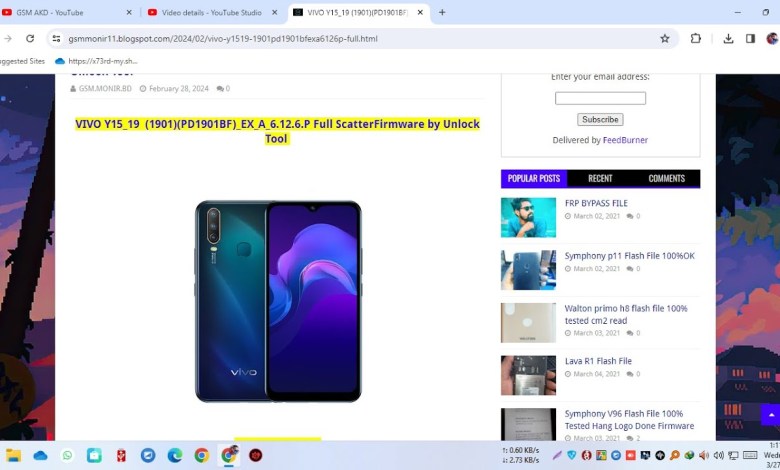 VIVO Y15 (1901)(PD1901BF) Full ScatterFirmware by VIVO Y15 (1901)(PD1901BF) Full ScatterFirmware by