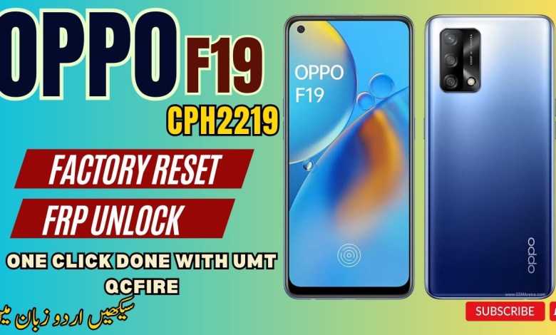 oppo f19 cph2219 frp bypass / Unlock / oppo frp bypass oppo f19 cph2219 frp bypass / Unlock / oppo frp bypass