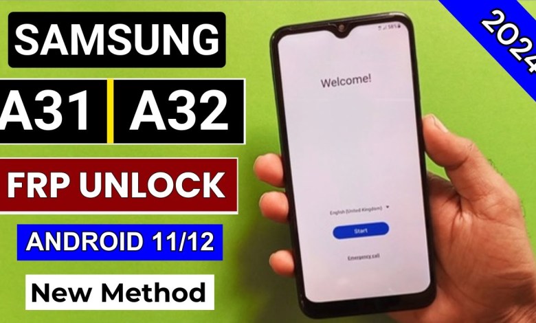Samsung A31/A32 Frp Bypass Android 11/12 | Reset Samsung A31/A32 Frp Bypass Android 11/12 | Reset