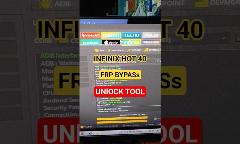 Unlocking Secrets: Discover the 100% Effective Infinix Hot 40 (X6836) FRP Bypass Tool! Unlocking Secrets: Discover the 100% Effective Infinix Hot 40 (X6836) FRP Bypass Tool!