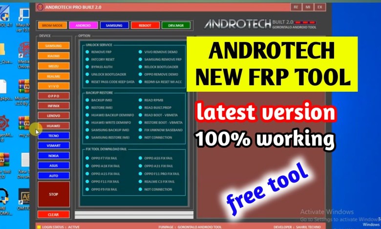 Androtech pro new frp unlock tool | oppo, vivo, realme, Androtech pro new frp unlock tool | oppo, vivo, realme,