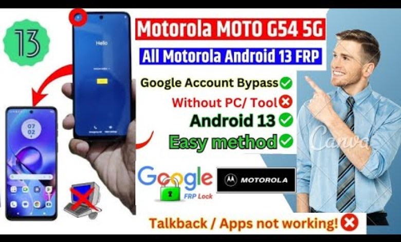 Motorola Moto G54 Frp Bypass | All Motorola Android 13 Motorola Moto G54 Frp Bypass | All Motorola Android 13