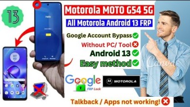 Motorola Moto G54 Frp Bypass | All Motorola Android 13 Motorola Moto G54 Frp Bypass | All Motorola Android 13