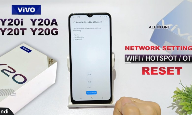 How to reset network settings in vivo y20t, y20g, y20a, How to reset network settings in vivo y20t, y20g, y20a,