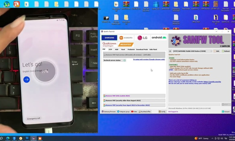 Samsung S9 Plus Bypass FRP By SamFw Tool Work 100% 2024 Samsung S9 Plus Bypass FRP By SamFw Tool Work 100% 2024