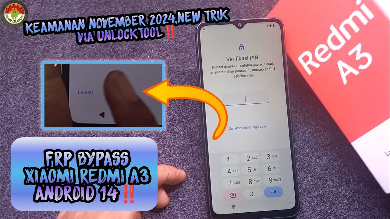 Curious about FRP Bypass for Xiaomi Redmi A3 with November 2024 Security? Check out the latest method! Curious about FRP Bypass for Xiaomi Redmi A3 with November 2024 Security? Check out the latest method!