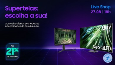 #SamsungLiveShop 27/08 – Superscreens with the #SamsungLiveShop 27/08 – Superscreens with the