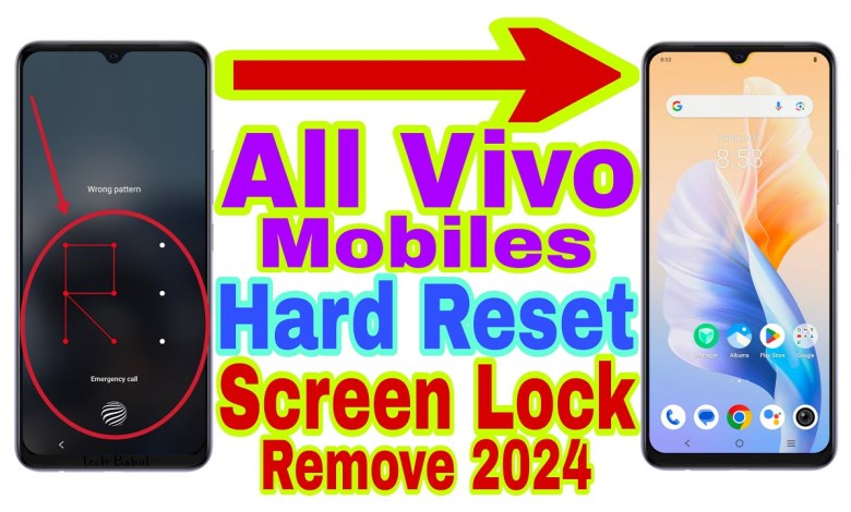All Vivo Remove Screen Lock/Hard Reset | New Trick 2024 All Vivo Remove Screen Lock/Hard Reset | New Trick 2024