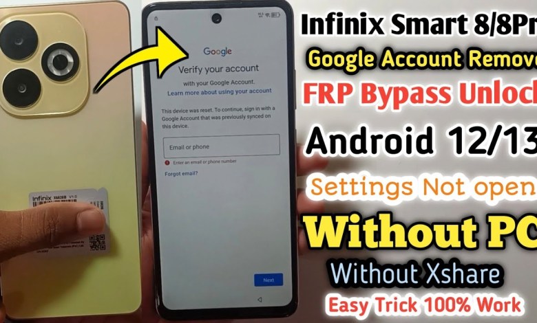 Infinix Smart 8 X6525 Frp Bypass | Infinix X6525B Infinix Smart 8 X6525 Frp Bypass | Infinix X6525B