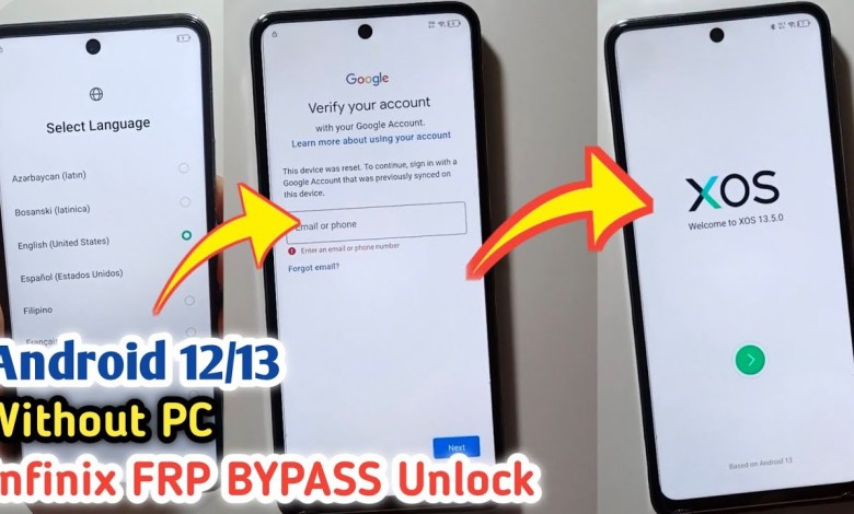 Infinix Android 12/13 Google Account Remove | All Infinix Android 12/13 Google Account Remove | All