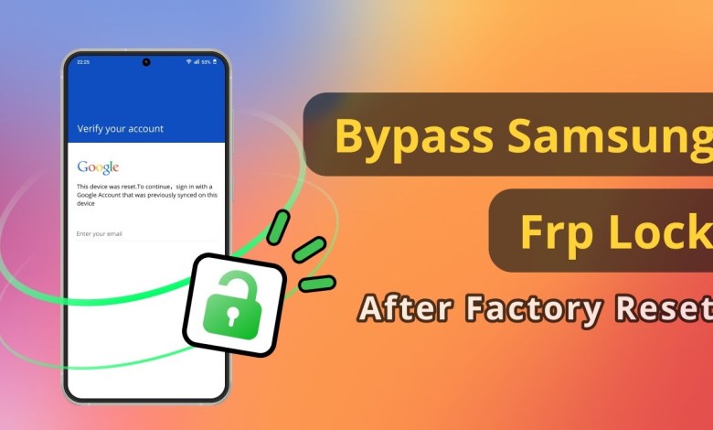 Unlock Samsung FRP Lock in seconds without using a password! Unlock Samsung FRP Lock in seconds without using a password!