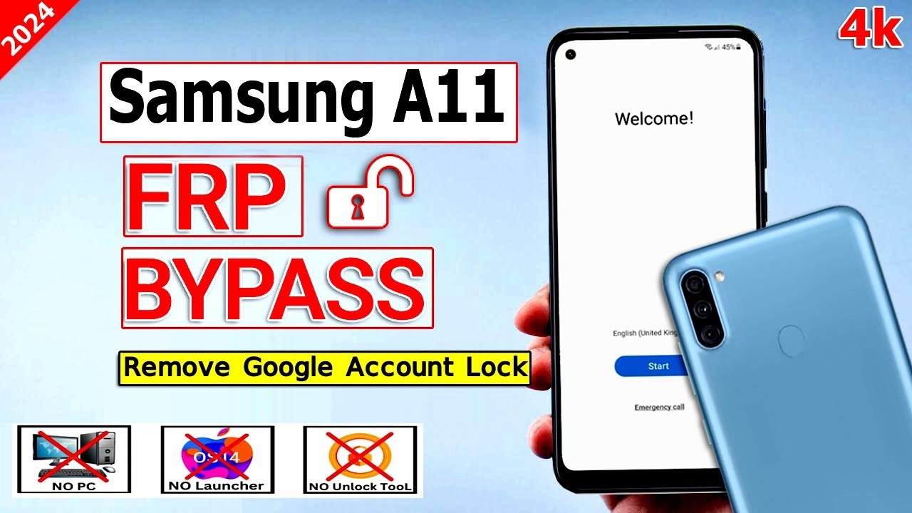 Samsung Galaxy A11 Unlock Bypass Frp Google Account Samsung Galaxy A11 Unlock Bypass Frp Google Account