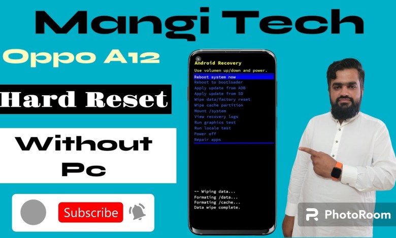 Oppo a12 Hard Reset / Oppo Factory Reset Screen Oppo a12 Hard Reset / Oppo Factory Reset Screen