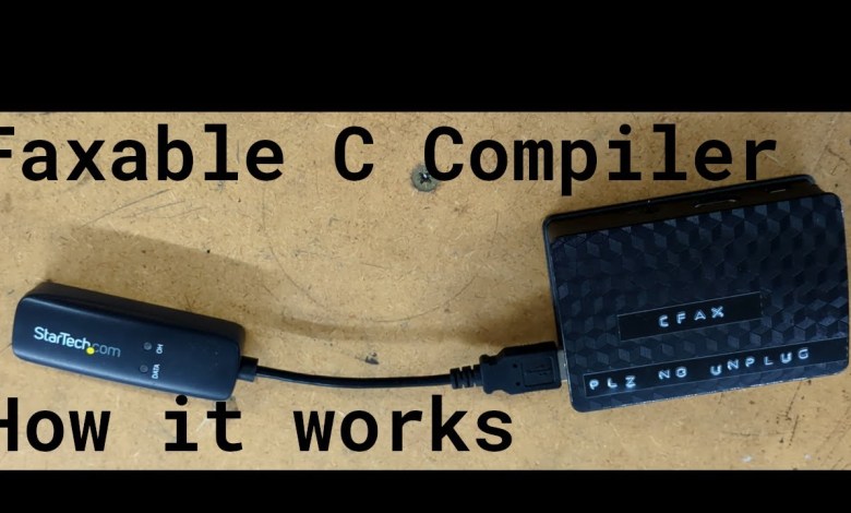 How I made a compiler that you can Fax your code to How I made a compiler that you can Fax your code to