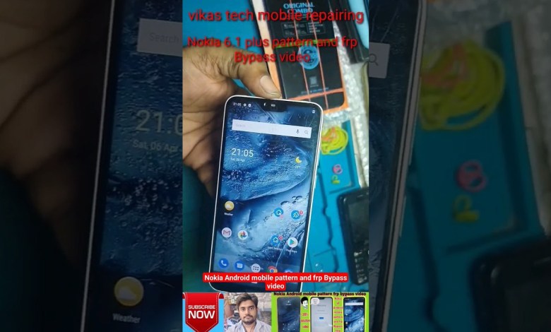 How to Nokia Android mobile pattern and frp Bypass How to Nokia Android mobile pattern and frp Bypass