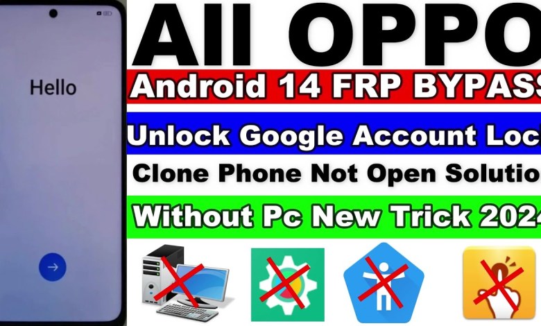 All OPPO FRP Bypass Android 14 Without PC All OPPO FRP Bypass Android 14 Without PC