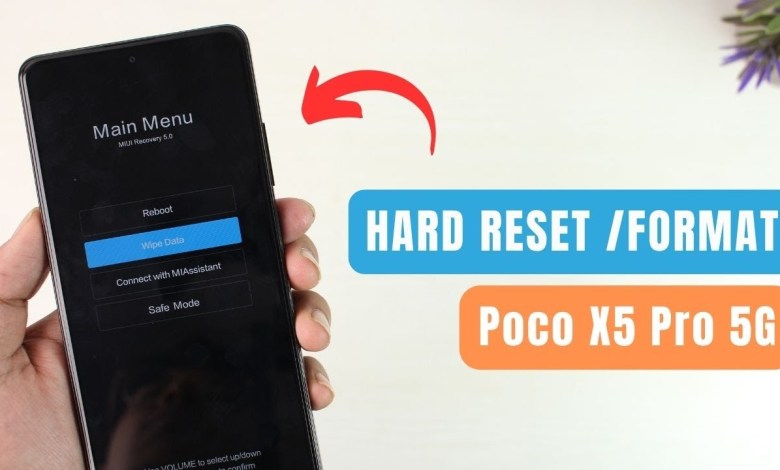 How to Hard Reset Poco X5 Pro How to Hard Reset Poco X5 Pro