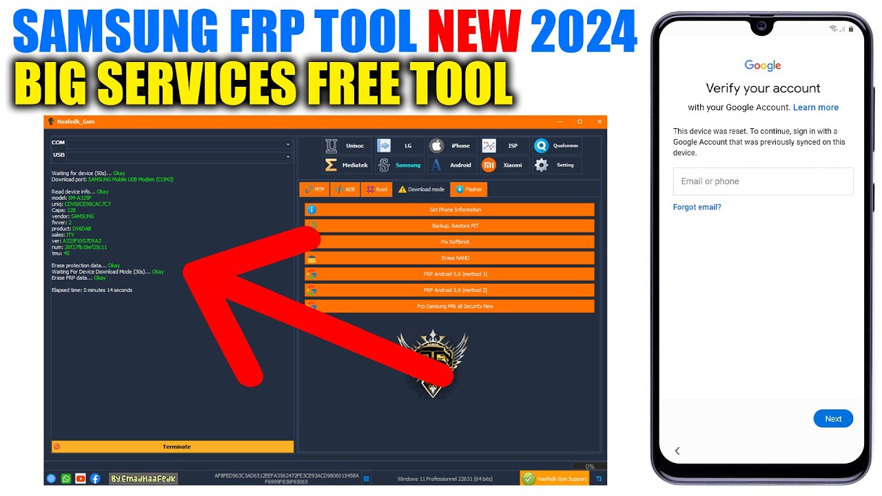 All Samsung FRP Bypass 2024 New Unlock FRP Tool All Samsung FRP Bypass 2024 New Unlock FRP Tool