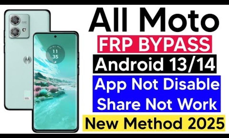 Unlock the mystery: Moto Edge 40 Neo Frp Bypass and All Moto Frp Bypass techniques revealed Unlock the mystery: Moto Edge 40 Neo Frp Bypass and All Moto Frp Bypass techniques revealed