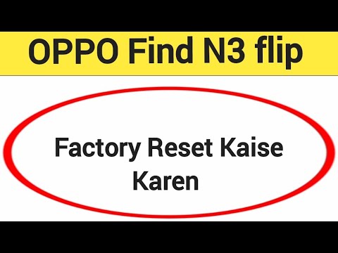 How to erase all data without frp lock, OPPO find N3 How to erase all data without frp lock, OPPO find N3