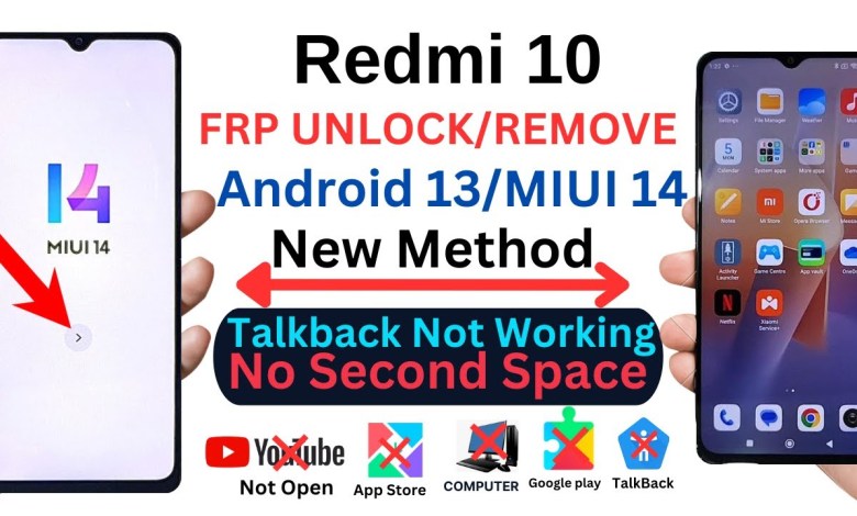 Unlocking Secrets: Bypass FRP on Redmi 10 with MIUI 14 & Android 13! Curious How? Unlocking Secrets: Bypass FRP on Redmi 10 with MIUI 14 & Android 13! Curious How?