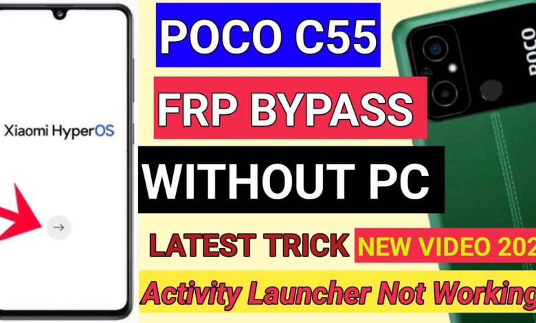 Unlock hidden features on Xiaomi C55 with HyperOS FRP Bypass Unlock hidden features on Xiaomi C55 with HyperOS FRP Bypass