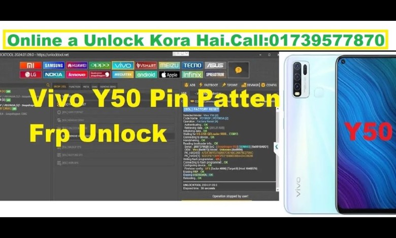 Vivo Y50 Pin Patten Frp Unlock Tool by Mobile Unlock Vivo Y50 Pin Patten Frp Unlock Tool by Mobile Unlock