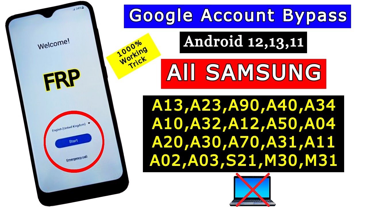 Without PC 2024 Samsung Android 12/13 FRP Without PC 2024 Samsung Android 12/13 FRP