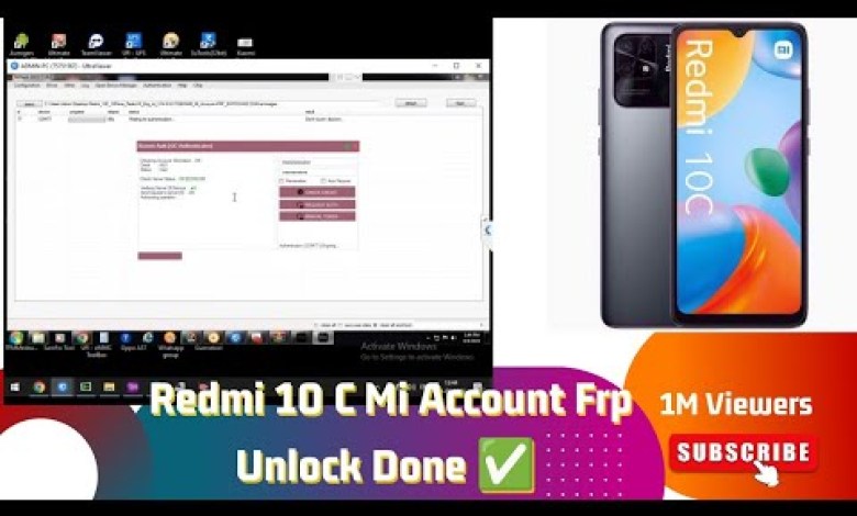 REDMI 10C Mi Account Remove Permanent || Xiaomi Redmi REDMI 10C Mi Account Remove Permanent || Xiaomi Redmi