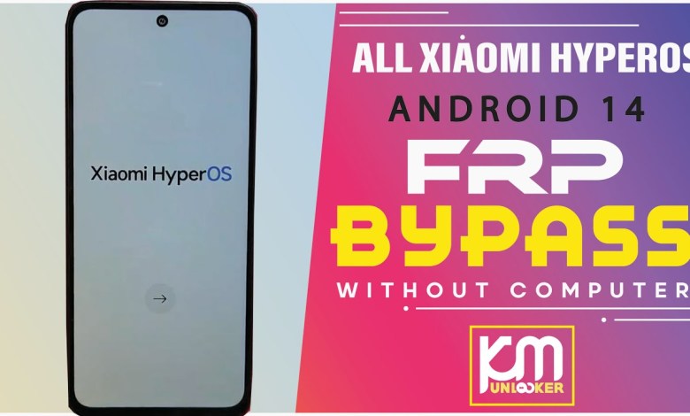Redmi/Poco HyperOS FRP Bypass Android 14 | Gmail/Google Redmi/Poco HyperOS FRP Bypass Android 14 | Gmail/Google