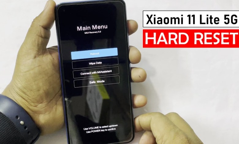 Xiaomi 11 Lite 5G Screen Unlock/Hard Reset/Factory Xiaomi 11 Lite 5G Screen Unlock/Hard Reset/Factory