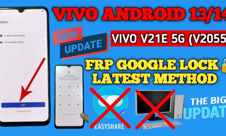 Vivo V21e V2055 Frp Bypass on Android 13/14: Discover the Latest Method Vivo V21e V2055 Frp Bypass on Android 13/14: Discover the Latest Method