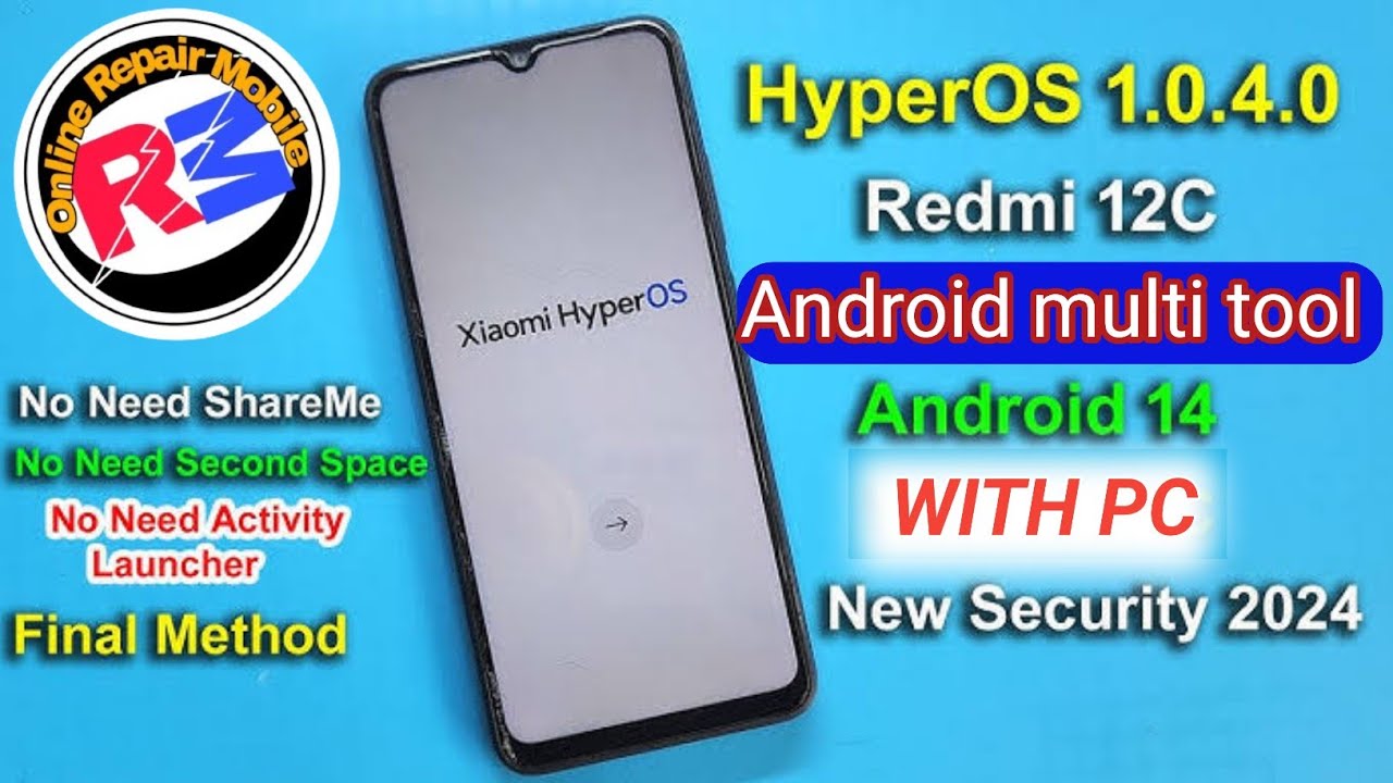 Redmi 12c frp unlock by Android multi tool Redmi 12c frp unlock by Android multi tool