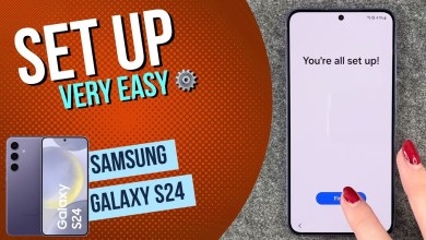 Samsung Galaxy S24 set up Samsung Galaxy S24 set up