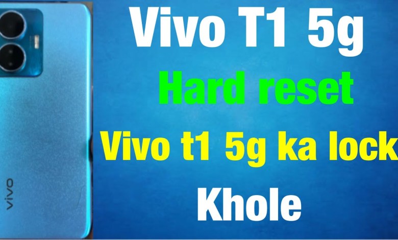 Vivo T1 5g hard reset / How to Vivo t1 5g hard reset / Vivo T1 5g hard reset / How to Vivo t1 5g hard reset /