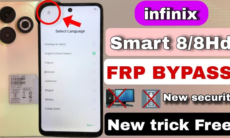 Unlocking Secrets: The Infinix Smart 8/8 HD FRP Bypass Explained! Unlocking Secrets: The Infinix Smart 8/8 HD FRP Bypass Explained!