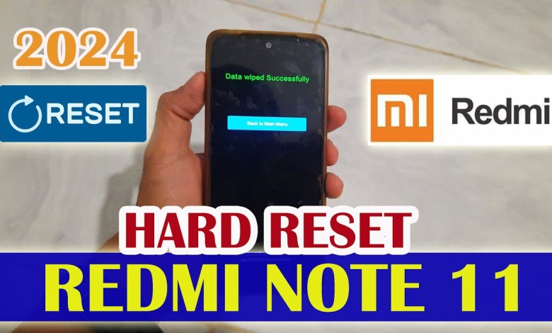 HOW TO HARD RESET XIAOMI REDMI NOTE 11 | QUICKLY HOW TO HARD RESET XIAOMI REDMI NOTE 11 | QUICKLY