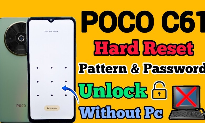 POCO C61 || Hard Reset || Pattern Unlock || Password POCO C61 || Hard Reset || Pattern Unlock || Password