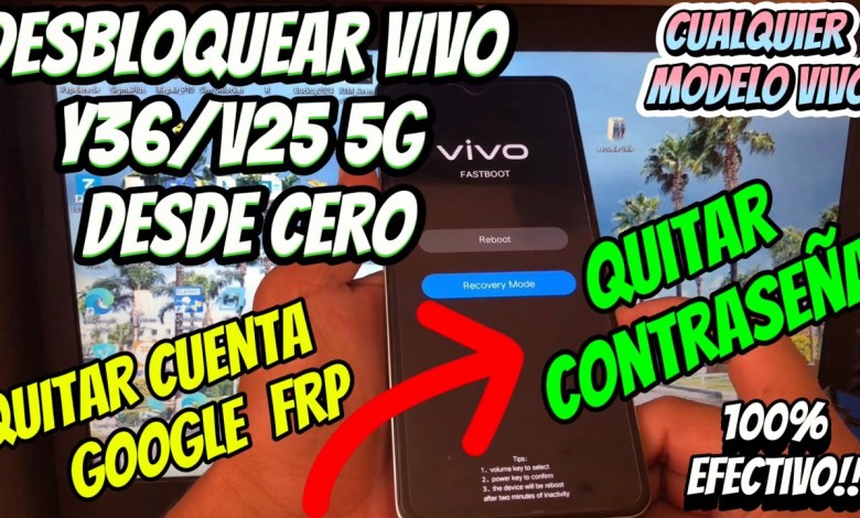 Quitar cuenta Google FRP Vivo y36 Android 13 desde cero Quitar cuenta Google FRP Vivo y36 Android 13 desde cero