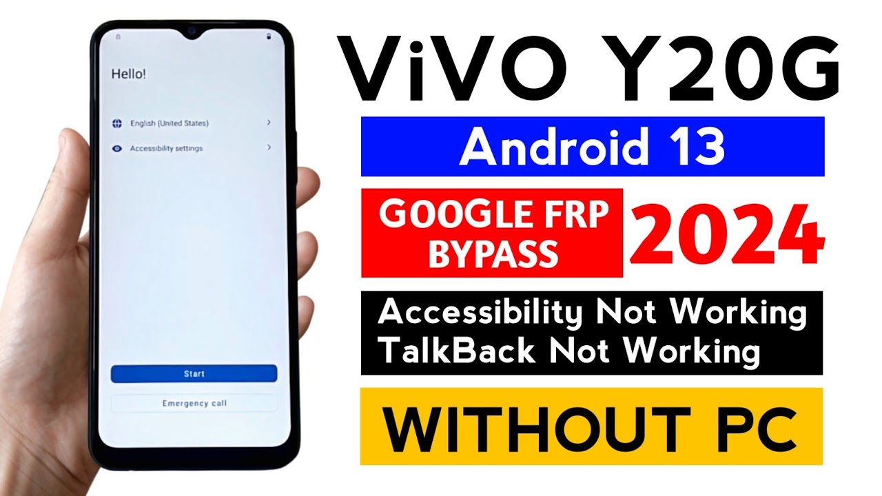 Vivo Y20G Gmail Frp Bypass WITHOUT PC Android 13 | Vivo Y20G Gmail Frp Bypass WITHOUT PC Android 13 |