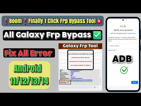 Explore the Latest FrpTool for Samsung Phones: Learn about the Fail-Proof Frp Bypass and ADB Enable Features for 2024 Explore the Latest FrpTool for Samsung Phones: Learn about the Fail-Proof Frp Bypass and ADB Enable Features for 2024