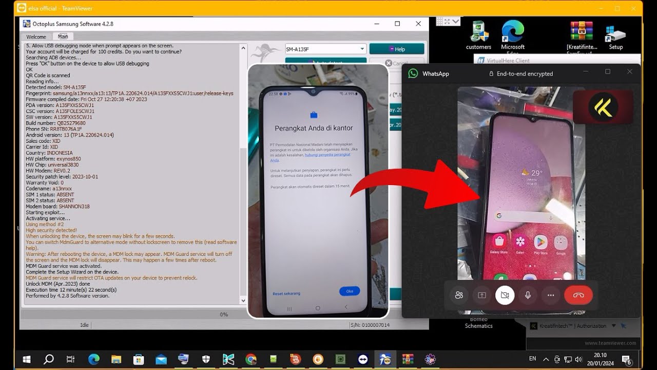 Samsung Galaxy A13 (SM-A135F) Bypass MDM/Knox IT Admin Samsung Galaxy A13 (SM-A135F) Bypass MDM/Knox IT Admin