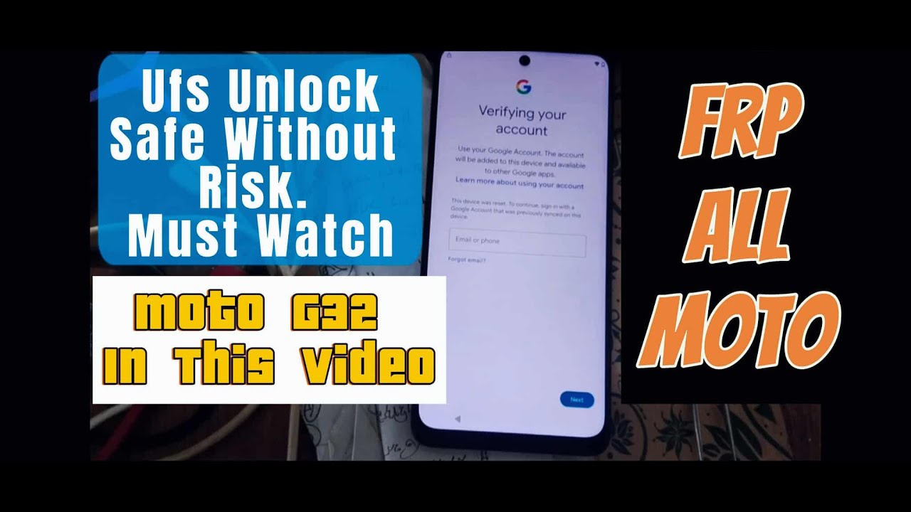Unlocking All Motorola Models: Discover the Safe FRP Bypass for G32! Unlocking All Motorola Models: Discover the Safe FRP Bypass for G32!