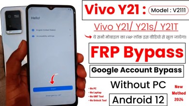 Vivo Y21/ Y21s/ Y21T FRP Bypass Android 12 | Vivo Y21 Vivo Y21/ Y21s/ Y21T FRP Bypass Android 12 | Vivo Y21