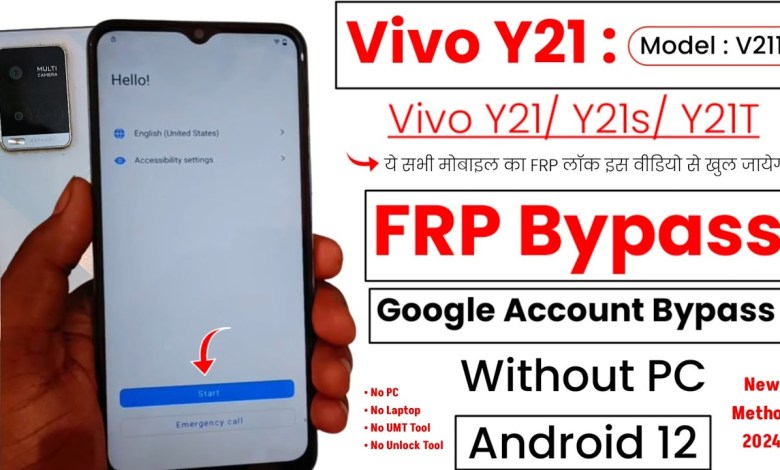 Vivo Y21/ Y21s/ Y21T FRP Bypass Android 12 | Vivo Y21 Vivo Y21/ Y21s/ Y21T FRP Bypass Android 12 | Vivo Y21