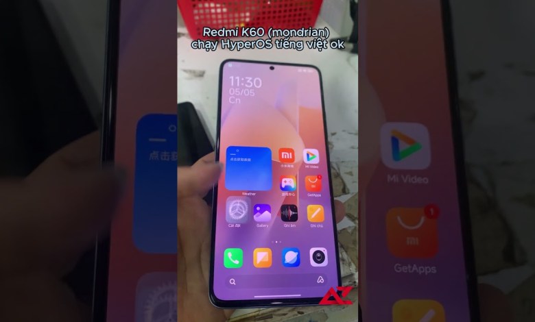Redmi K60 (mondrian) chạy HyperOS tiếng việt ok lấy Redmi K60 (mondrian) chạy HyperOS tiếng việt ok lấy