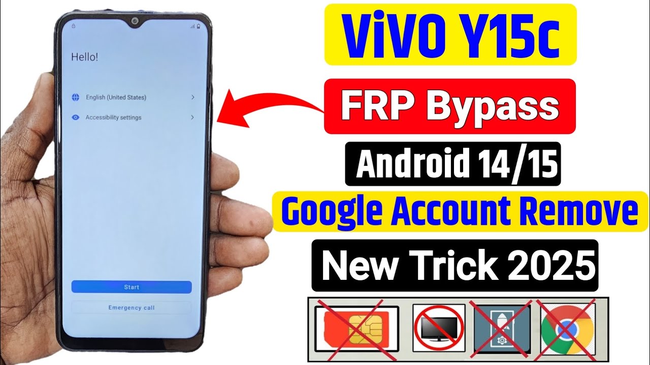 Unlock Vivo Y15s/Y15C Android 12 FRP without PC: Find out how! Unlock Vivo Y15s/Y15C Android 12 FRP without PC: Find out how!